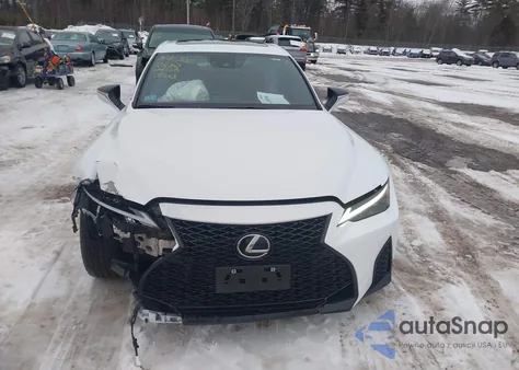 2021 Lexus Is 350 F Sport z USA, uszkodzony, nr VIN JTHGZ1E28M5022582